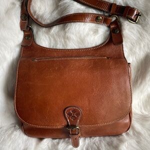 Patricia Nash Leather Shoulder Crossbody Messenger Purse